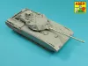 Aber Models orosz T-14 Armata – fegyverzetkészlet: 125 mm-es 2A82-1M lövegcső és 12,7 mm-es Kord légvédelmi géppuskacső