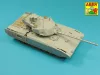 Aber Models orosz T-14 Armata – fegyverzetkészlet: 125 mm-es 2A82-1M lövegcső és 12,7 mm-es Kord légvédelmi géppuskacső