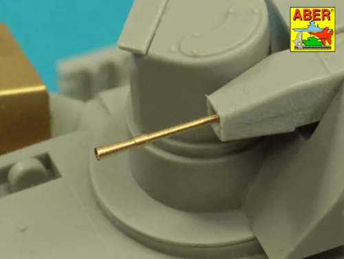 Aber Models orosz T-14 Armata – fegyverzetkészlet: 125 mm-es 2A82-1M lövegcső és 12,7 mm-es Kord légvédelmi géppuskacső
