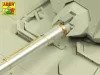 Aber Models orosz T-14 Armata – fegyverzetkészlet: 125 mm-es 2A82-1M lövegcső és 12,7 mm-es Kord légvédelmi géppuskacső