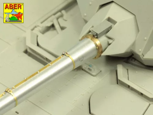 Aber Models orosz T-14 Armata – fegyverzetkészlet: 125 mm-es 2A82-1M lövegcső és 12,7 mm-es Kord légvédelmi géppuskacső