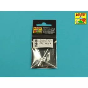   Aber Models German 50mm KwK39 L/60 barrel for Pz.Kpfw.III Ausf.J/L/M for Takom - német 50 mm-es KwK39 L/60 lövegcső