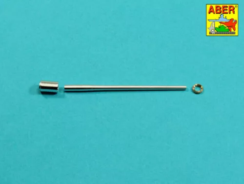 Aber Models German 50mm KwK39 L/60 barrel for Pz.Kpfw.III Ausf.J/L/M for Takom - német 50 mm-es KwK39 L/60 lövegcső