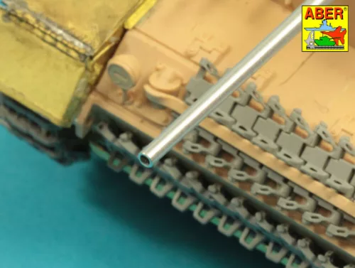 Aber Models German 50mm KwK39 L/60 barrel for Pz.Kpfw.III Ausf.J/L/M for Takom - német 50 mm-es KwK39 L/60 lövegcső