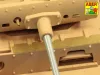 Aber Models German 50mm KwK39 L/60 barrel for Pz.Kpfw.III Ausf.J/L/M for Takom - német 50 mm-es KwK39 L/60 lövegcső