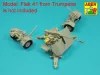 Aber Models German 5 cm barrel for Flak 41 - német 5 cm-es lövegcső