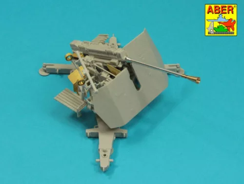 Aber Models German 5 cm barrel for Flak 41 - német 5 cm-es lövegcső