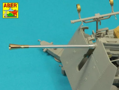 Aber Models German 5 cm barrel for Flak 41 - német 5 cm-es lövegcső