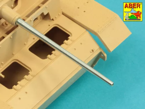 Aber Models German 50mm KwK39 L/60 barrel for Pz.Kpfw.III Ausf.J/L/M for Rye Field Model - német 50 mm-es KwK39 L/60 lövegcső