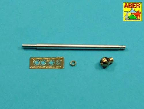 Aber Models német 75 mm-es KwK 40 L/43 lövegcső egykamrás csőszájfékkel – korai Pz.Kpfw. IV Ausf. G-hez