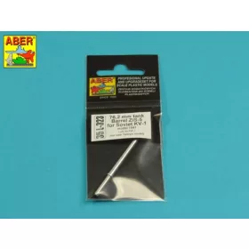   Aber Models 76,2mm Soviet ZiS-5 barrel for KV-1 - 76,2 mm-es szovjet ZiS-5 lövegcső