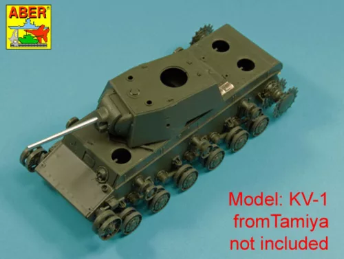 Aber Models 76,2mm Soviet ZiS-5 barrel for KV-1 - 76,2 mm-es szovjet ZiS-5 lövegcső