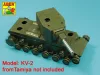Aber Models 152,4mm Soviet M-10S barrel for KV-2 - 152,4 mm-es szovjet M-10S lövegcső