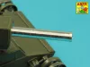 Aber Models 152,4mm Soviet M-10S barrel for KV-2 - 152,4 mm-es szovjet M-10S lövegcső