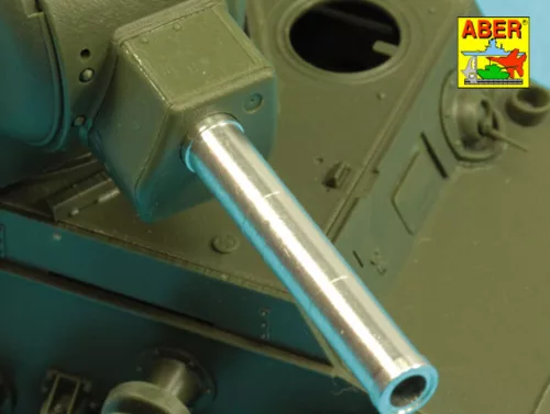 Aber Models 152,4mm Soviet M-10S barrel for KV-2 - 152,4 mm-es szovjet M-10S lövegcső