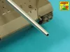 Aber Models 76mm M1A1 Barrel for M18 Helcat U.S. Tank Destroyer - amerikai M18 Hellcat páncélvadász – 76 mm-es M1A1 lövegcső