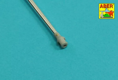 Aber Models Germ.75mm KwK 40 L/43 barrel for Pz IV F2 or G without muzzle brake - Pz IV F2 vagy G – német 75 mm-es KwK 40 L/43 lövegcső – csőszájfék nélkül