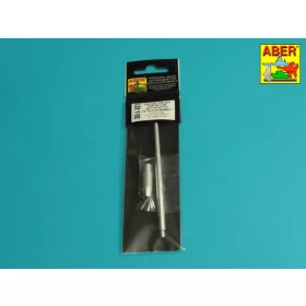   Aber Models Barrel 128mm PaK 44 L/55 for Vk 100.01(P) MAMMUT (Takom) - 128 mm-es PaK 44 L/55 lövegcső