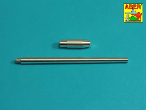 Aber Models Barrel 128mm PaK 44 L/55 for Vk 100.01(P) MAMMUT (Takom) - 128 mm-es PaK 44 L/55 lövegcső