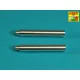 Aber Models Barrels 120mm for German tank VT 1-2 (Takom) - német VT 1-2 harckocsi – 120 mm-es csőkészlet