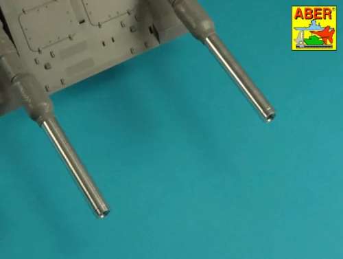 Aber Models Barrels 120mm for German tank VT 1-2 (Takom) - német VT 1-2 harckocsi – 120 mm-es csőkészlet