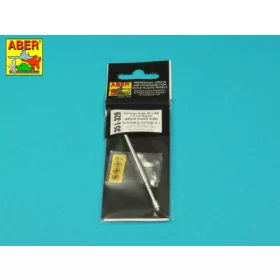   Aber Models Germ.75mm KwK 40 L/48 barrel for Pz IVG, H, J without muzzle brake - német 75 mm-es KwK 40 L/48 lövegcső – csőszájfék nélkül