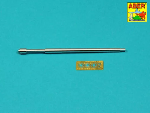 Aber Models Germ.75mm KwK 40 L/48 barrel for Pz IVG, H, J without muzzle brake - német 75 mm-es KwK 40 L/48 lövegcső – csőszájfék nélkül