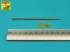 Aber Models Germ.75mm KwK 40 L/48 barrel for Pz IVG, H, J without muzzle brake - német 75 mm-es KwK 40 L/48 lövegcső – csőszájfék nélkül