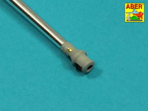 Aber Models Germ.75mm KwK 40 L/48 barrel for Pz IVG, H, J without muzzle brake - német 75 mm-es KwK 40 L/48 lövegcső – csőszájfék nélkül