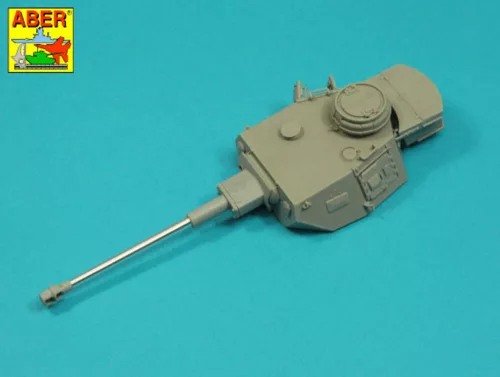 Aber Models Germ.75mm KwK 40 L/48 barrel for Pz IVG, H, J without muzzle brake - német 75 mm-es KwK 40 L/48 lövegcső – csőszájfék nélkül