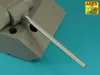 Aber Models Barrel 15cm German Tank Vk168.01(P) (Takom) - német VK 168.01(P) harckocsi – 15 cm-es lövegcső