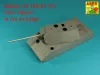 Aber Models Barrel 15cm German Tank Vk168.01(P) (Takom) - német VK 168.01(P) harckocsi – 15 cm-es lövegcső