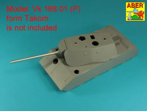 Aber Models Barrel 15cm German Tank Vk168.01(P) (Takom) - német VK 168.01(P) harckocsi – 15 cm-es lövegcső