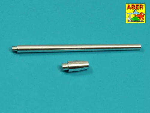 Aber Models Barrel 128mm KwK 44 L/55 for Typ 204 Mauschen (Takom) - 128 mm-es KwK 44 L/55 lövegcső