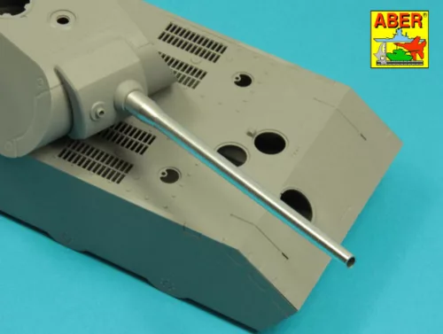 Aber Models Barrel 128mm KwK 44 L/55 for Typ 204 Mauschen (Takom) - 128 mm-es KwK 44 L/55 lövegcső