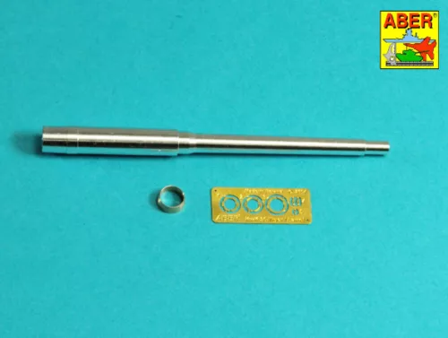 Aber Models Tiger I Ausf.E 88mm Barrel without muzzle brake - 88 mm-es, csőszájfék nélküli lövegcső