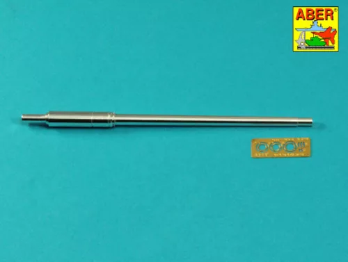 Aber Models King Tiger , Ausf.B 88mm Barrel without muzzle brake - King Tiger, Ausf.B 88 mm-es lövegcső – csőszájfék