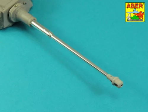 Aber Models King Tiger , Ausf.B 88mm Barrel without muzzle brake - King Tiger, Ausf.B 88 mm-es lövegcső – csőszájfék