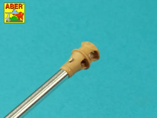 Aber Models Barrel 75mm 40 L/48 for Pz IVG, H, J without muzzle brake (Tamiya) - 75 mm-es 40 L/48 lövegcső – csőszájfék nélkül