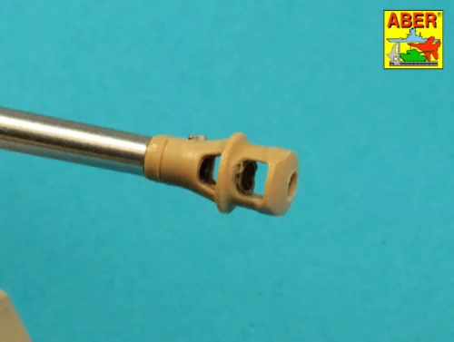 Aber Models Barrel 75mm 40 L/48 for Pz IVG, H, J without muzzle brake (Tamiya) - 75 mm-es 40 L/48 lövegcső – csőszájfék nélkül