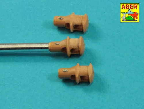 Aber Models Barrel 75mm 40 L/48 for Pz IVG, H, J without muzzle brake (Tamiya) - 75 mm-es 40 L/48 lövegcső – csőszájfék nélkül
