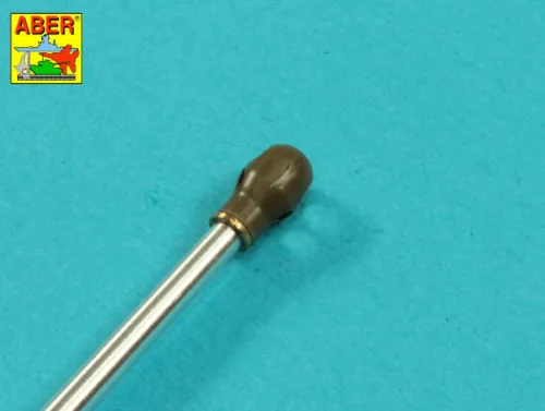 Aber Models Barrel for British Sherma VC “Firefly” without muzzle brake - brit Sherman VC “Firefly” – lövegcső – csőszájfék nélkül