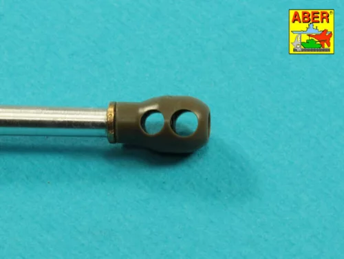 Aber Models Barrel for British Sherma VC “Firefly” without muzzle brake - brit Sherman VC “Firefly” – lövegcső – csőszájfék nélkül