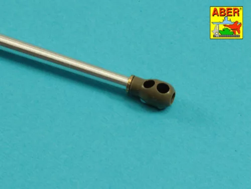 Aber Models Barrel for British Sherma VC “Firefly” without muzzle brake - brit Sherman VC “Firefly” – lövegcső – csőszájfék nélkül