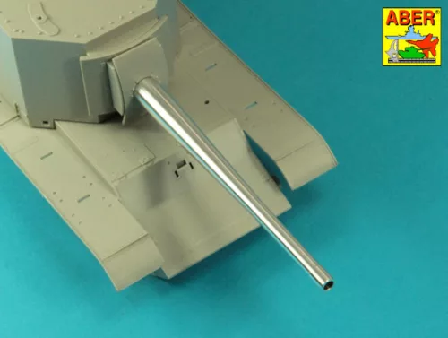 Aber Models 130mm Soviet B-13 barrel for SU-100Y SPG (Trumpeter) - 130 mm-es szovjet B-13 lövegcső