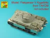 Aber Models German 3CM Flak 103 two barrels for Kugelblitz tanks - Kugelblitz harckocsi – német 3 cm-es Flak 103/2 gépágyúcsövek