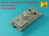 Aber Models German 3CM Flak 103 two barrels for Kugelblitz tanks - Kugelblitz harckocsi – német 3 cm-es Flak 103/2 gépágyúcsövek