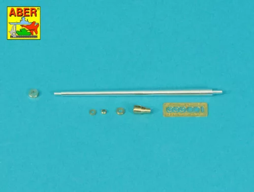 Aber Models Germ.5cm barrel for Pak 38 for Tamiya - német 5 cm-es PaK 38 lövegcső – Tamiya maketthez