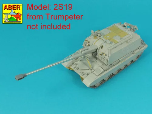 Aber Models 152mm 2A64 Barrel to Russian 2S19 Howitzer MSTA-S - 152 mm-es 2A64 lövegcső – orosz 2S19 tarack MSTA-S