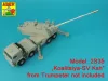 Aber Models 152mm 2A88 barrel to Russian 2S35-1 SPH MSTA-S Koalitsiya-SV - 152 mm-es 2A88 lövegcső – orosz 2S35-1 SPH MSTA-S Koalitsiya-SV